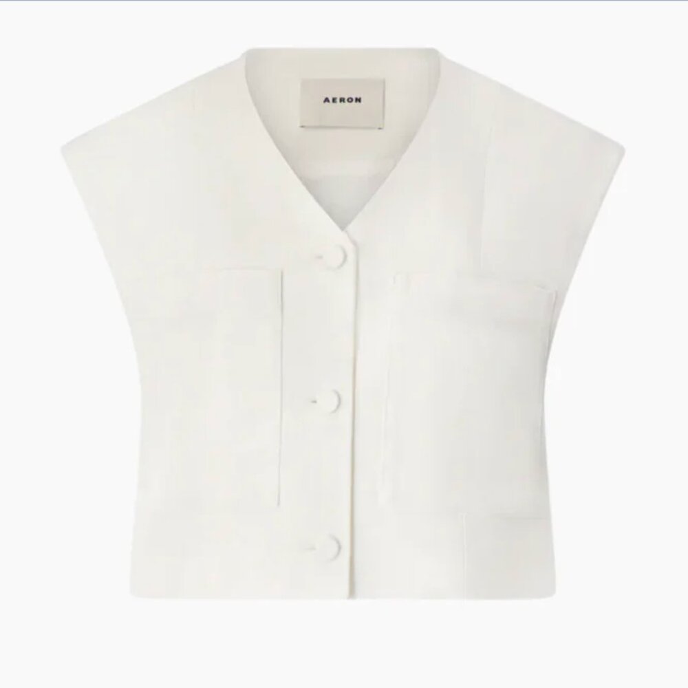 NWT - Aeron Cygnet Cropped Vest - XL